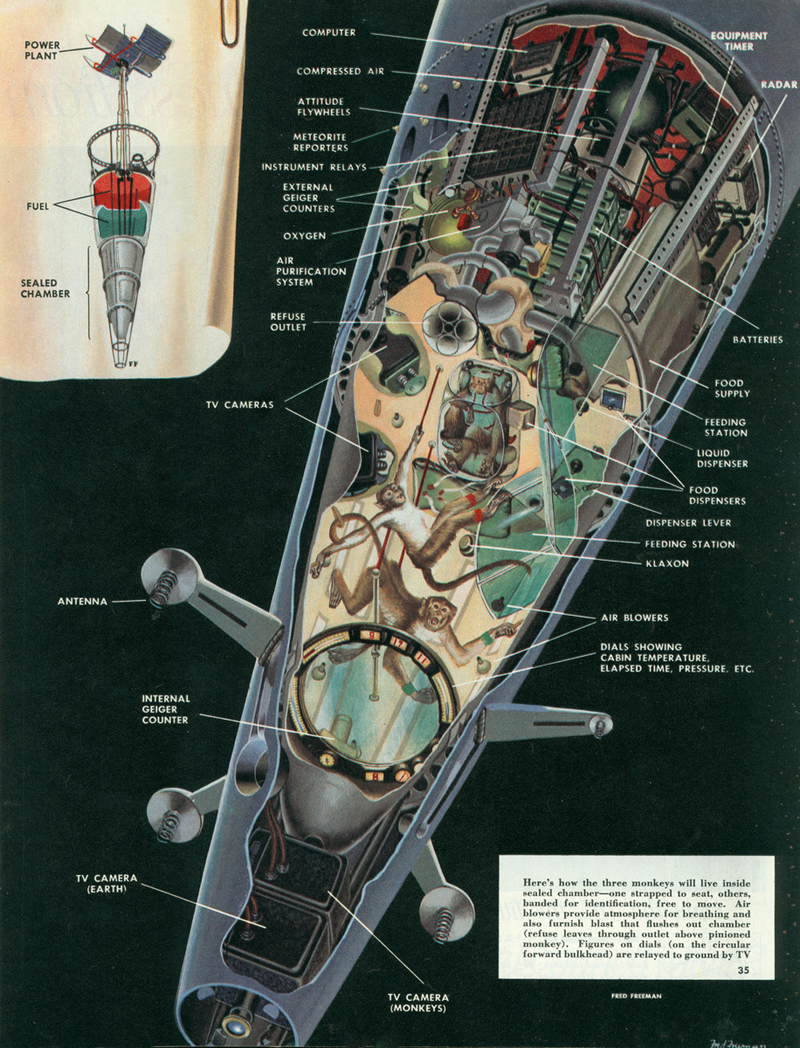 Illustration for article titled The Great 1952 Space Program That Almost Was
